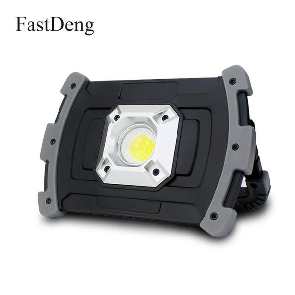 

work light rechargeable 20w cob camping use 18650 or battery led lantern spotlight for hunting usb charging torches