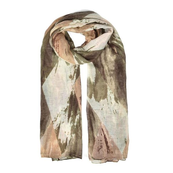 

hats, scarves & gloves sets autumn/winter classic stripe color fashion cape chiffon material elegant scarf with a sense of design temperamen, Blue;gray