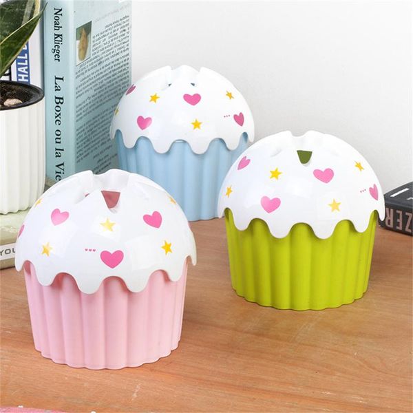 

tissue boxes & napkins creative cake ice cream tube home plastic box paper