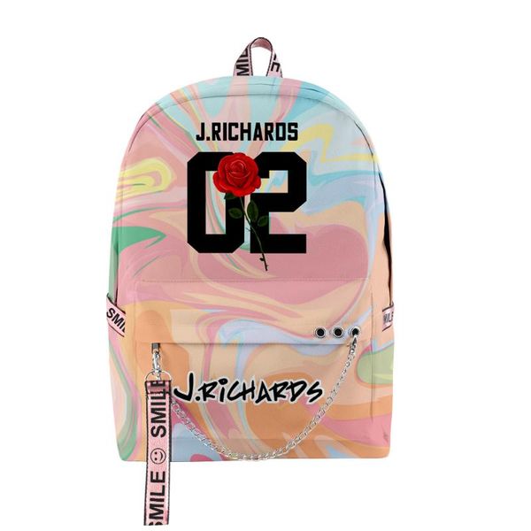 

backpack josh richards crtoon pattern large capacity student