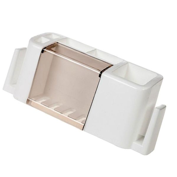 

bath accessory set 1pc toothbrush rack multifunctional plastic durable holder