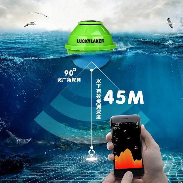 

sonar fish finder mobile phone wireless high-definition detector find fishing gear
