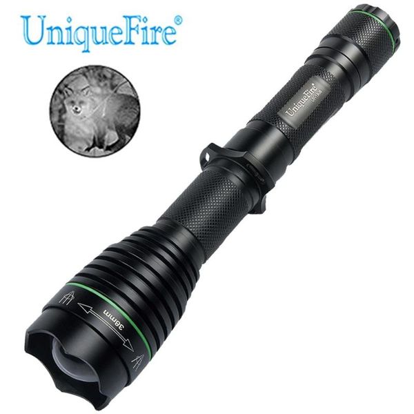 

flashlights torches uniquefire lampe torche uf-1508-940 38mm lens led (fill light for night vision device) waterproof invisible torch tor