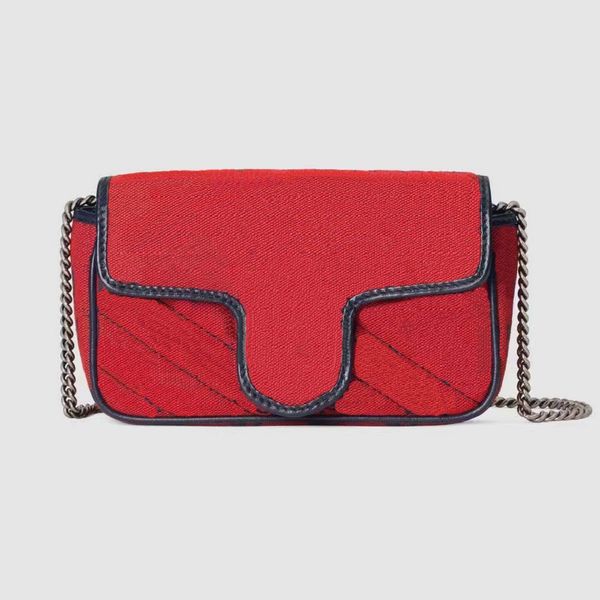 

luxurys designers bags womens marmont multicolor canvas shoulder bag handbags crossbody messenger purse wallet