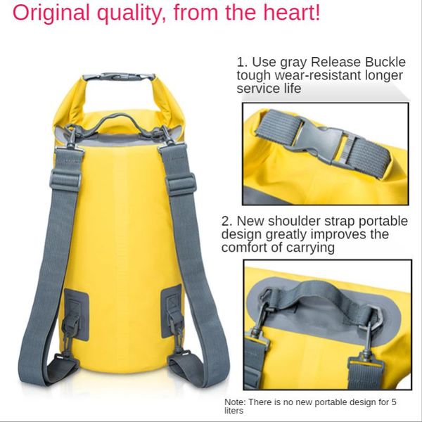 

bag outdoor waterproof bucket swimming mesh cloth beach drifting life vest & buoy