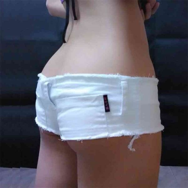 

tassel low rise waist short high cut denim booty jeans shorts vintage cute micro mini short club wear plus size 35 210616, White;black