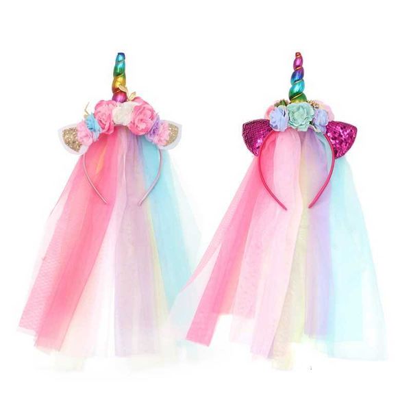 

unicorn mh christmas headband gift ball party headband, Golden;silver