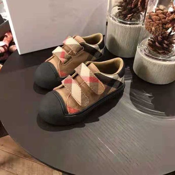 designer garoto corrida sapato xadrez bebê menina tênis treinadores crianças escola ginásio tênis pulseira menino sapatos de couro preto treinador de futebol adolescente crianças