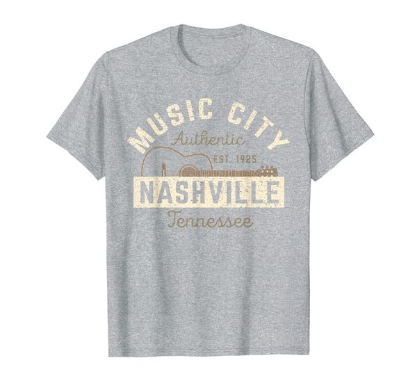 

music city nashville tennessee- nashville music city t-shirt, White;black
