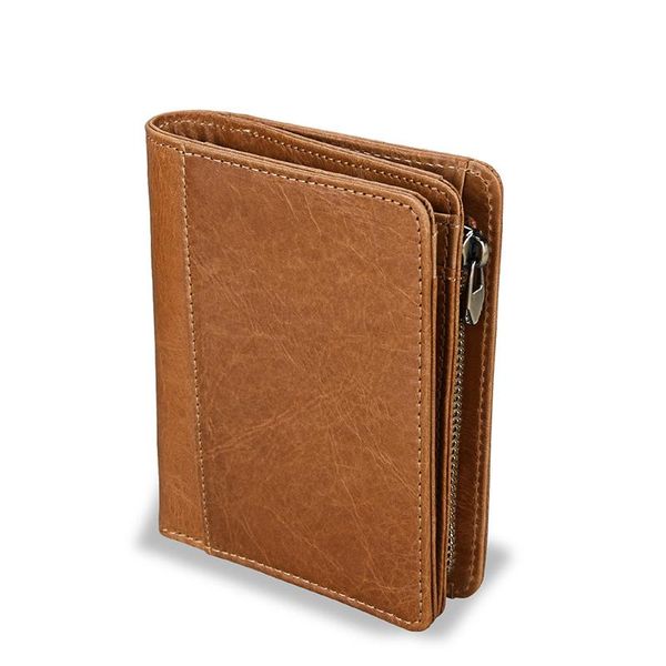 

wallets genuine leather wallet men fashion short id card holder money coin zip pocket purse women male 2021 fabric, Red;black