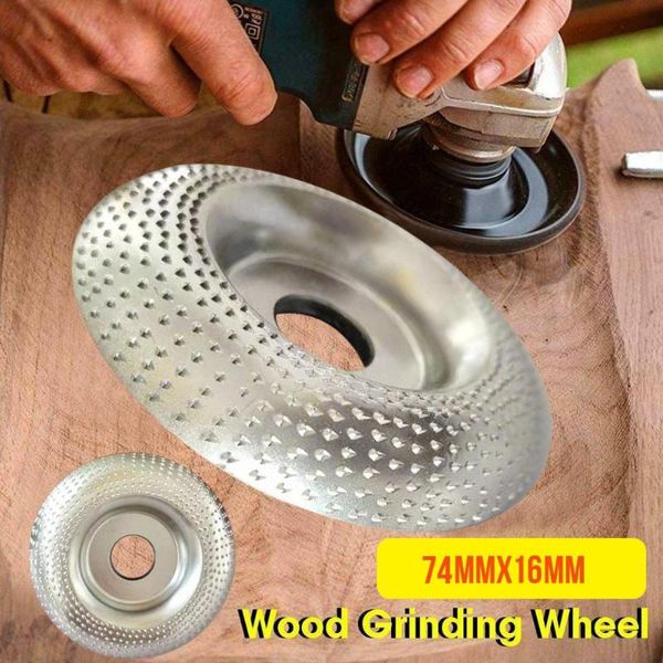 

sanders wood grinding wheel angle grinder disc carving 74*16mm sanding