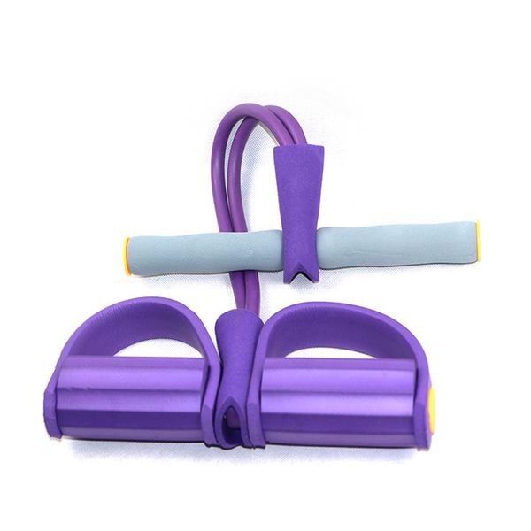 

yoga pedal body buildingelastic rope resistance band fitness portable sit-up pull set elastic bands