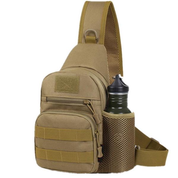 

waist bags tactical chest pack nylon wading shoulder sling crossbody bag for hiking cycling climbing camping 5 colors optional