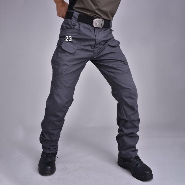

military trousers for men cargo pants clothing streetwear joggers tactical harajuku waterproof work oversize men's, Black