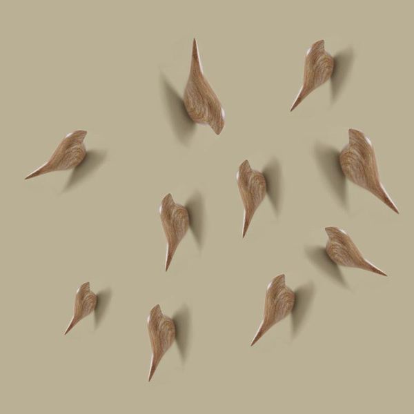 

robe hooks creative wall decorative bird decoration fashion clothes for hanger storage rack bedroom door hanging birds hook