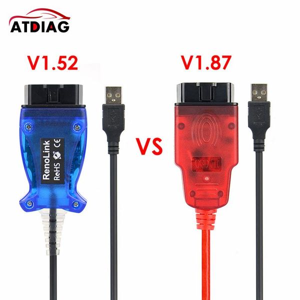 

code readers & scan tools est renolink v1.87 obd2 ecu programmer for v1.52 car diagnostic cable key//ecm/uch/programmer