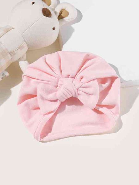 

baby bow decor hat she01, Yellow