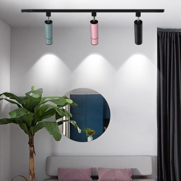 

arrival cob track light 7w 12w led for 2/3 phase rail 220v lighting lights