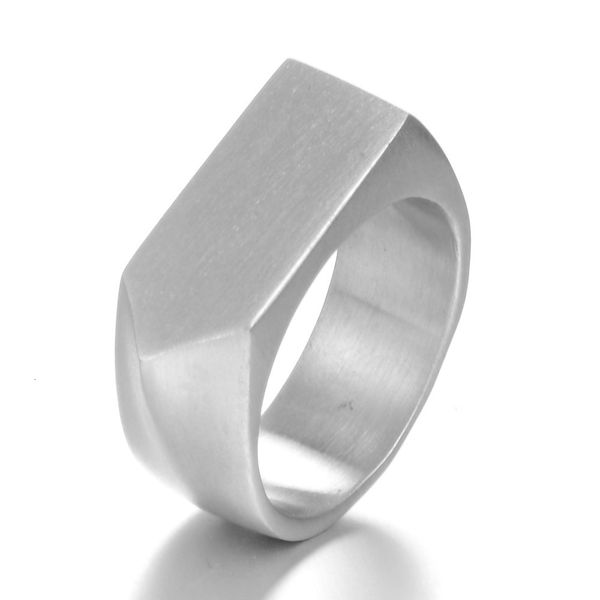 

delicate ring xinjingda titanium steel stainless jewelry irregular, Silver