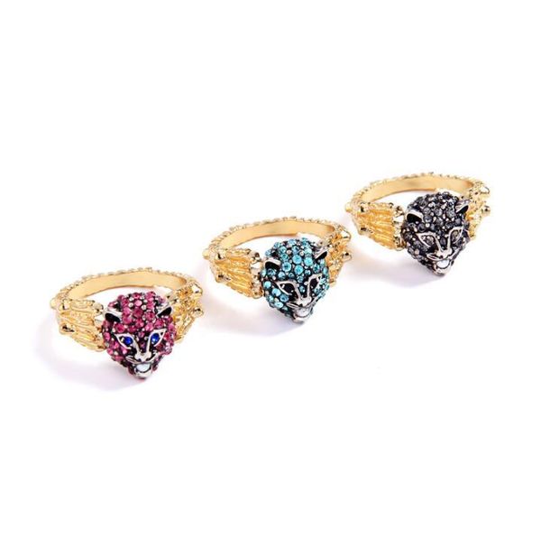 

wedding rings 1109 aulic lovely temperament brincos mujeres retro ring combination bijoux jewelry gift r2091, Slivery;golden