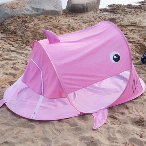 

tents and shelters baby beach tent up portable breathable sun shade pool uv protection children playhouse play kids infant