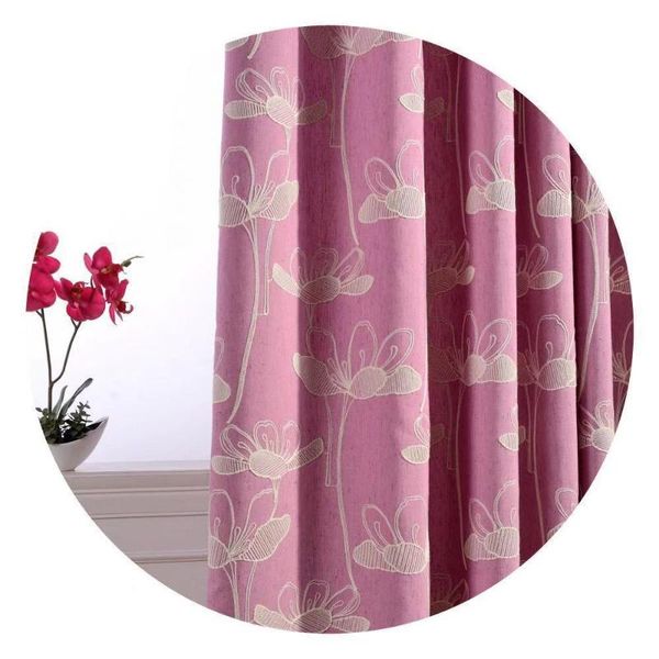

curtain & drapes modern minimalist american country style curtains for living room bedroom multicolor cotton embroidery custom