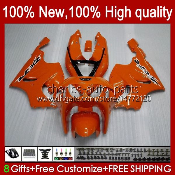 Corpo de carroçaria para Kawasaki Ninja ZX-750 ZX7R ZX750 ZX 7 R 96 97 98 99 2000 2001 2002 2003 28HC.2 ZX 7R ZX 750 Glossy Orange ZX-7R 1996 1997 1998 1999 00 01 02 03 Fairing OEM