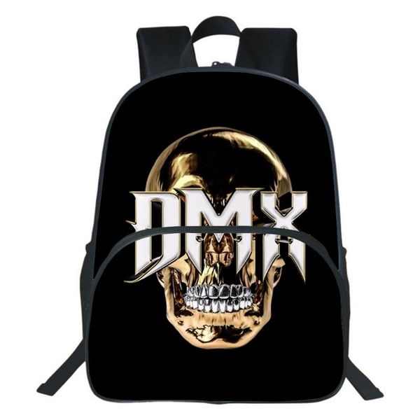 

backpack dmx rapper 3d kindergarten mochila boys school bag teens girl storage travel bags children rucksack gifts