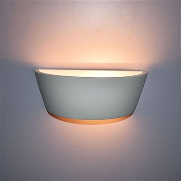 

wall lamp gypsum led light corridor indoor background simple solid color mounted ac