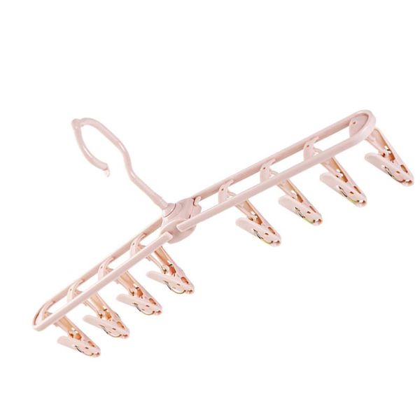 

hangers & racks foldable windproof clips socks multi-purpose hanger underwear drying )