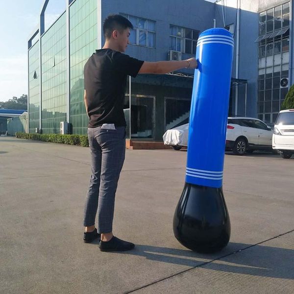 

sand bag inflatable punching tumbler training fitness kick fight for kids fg66