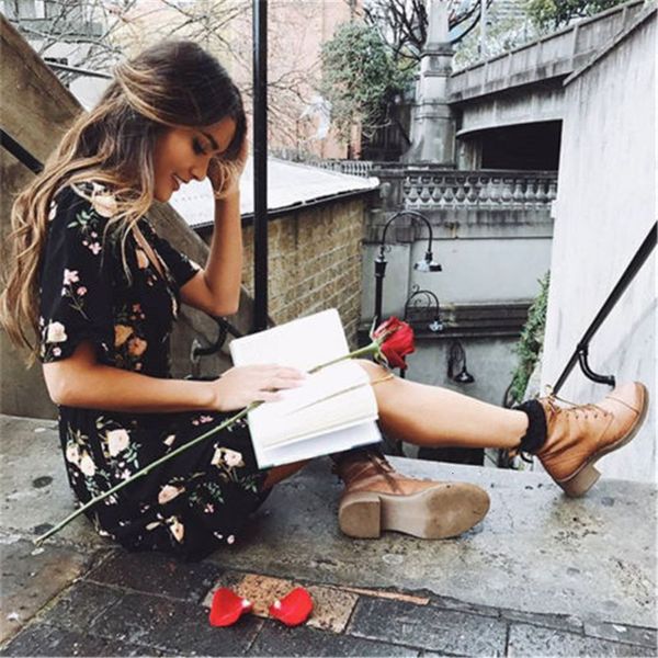 

new arrival womens women boho floral summer beach v-neck evening party mini fashion dress, Black;gray