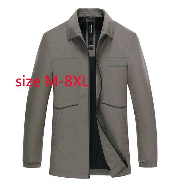 

men's jackets arrival fashion super large spring and autumn men outerwear & coats plus size m  xl 2xl 3xl 4xl 5xl 6xl 7xl 8xl, Black;brown