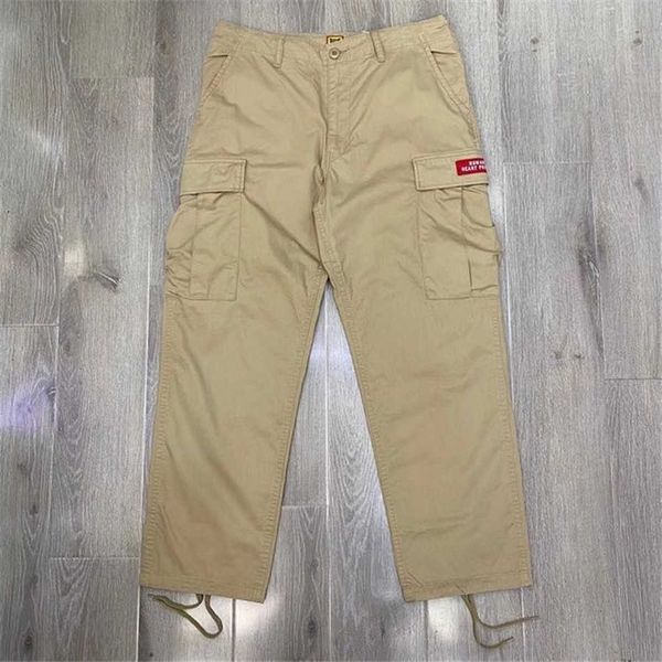 

men's pants human made cargo men women joggers streetwear sweatpants trousers clothing om32, Black