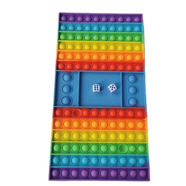 

silicone pioneer rainbow rodent killing pioneer square chessboard educational toy