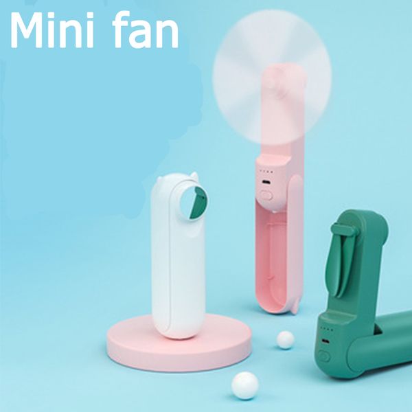 

gadgets 100% tested rechargeable led light fan air cooler mini desk usb battery fans with retail package for pc lapcomputer 2500mah