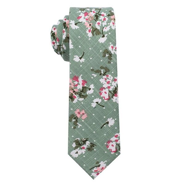 

bow ties cravat floral printed magnolia flower casual clothing accessory slim skinny cotton blend soft men necktie party business fashion, Black;gray