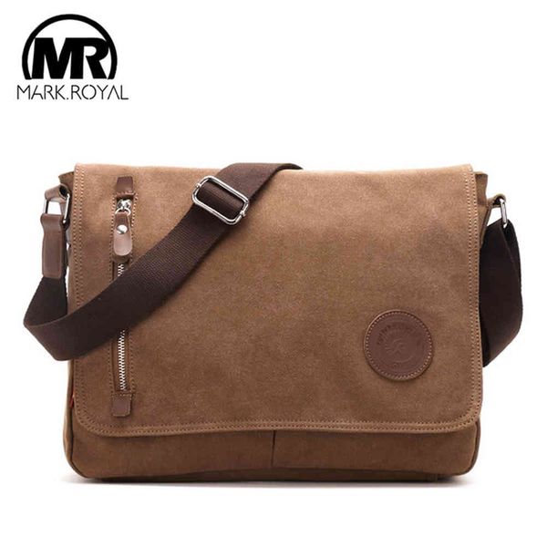 Markroyal Tuval Crossbody S Lüks Marka Messenger Çapraz Vücut Kadın Satchel Paketi Dizüstü Omuz Çantası Kadın için