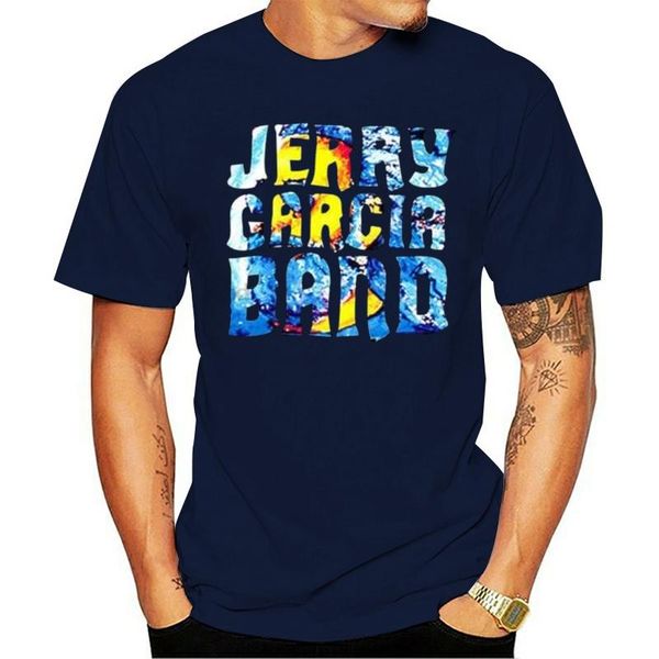 

men's t-shirts vintage jerry garcia band black t shirt, White;black