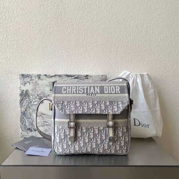 

dio / di classic retro embroidery messenger bag version zly