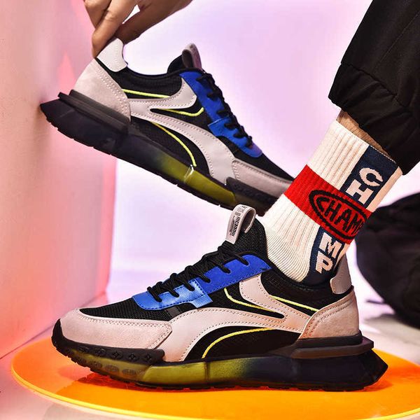

2021 new autumn sports shoes fashion casual men's student four seasons sneaker man