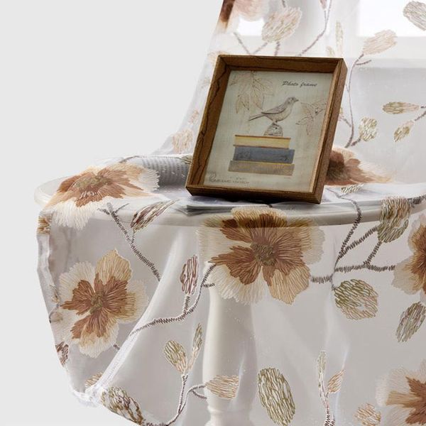 

curtain & drapes 100%polyester floral tulle curtains kid bedroom