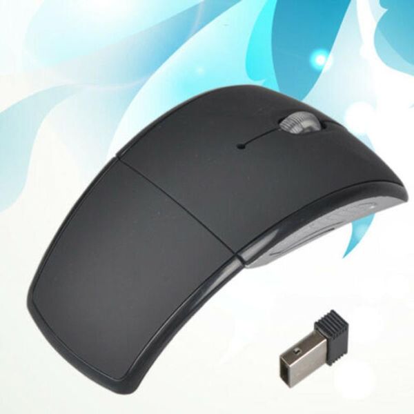

mice wireless arc optical mouse 2021 usb receiver for pad pc lapnotebook computer 2.4ghz foldable 5 color