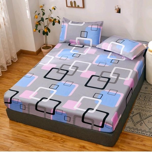

sheets & sets polyester single bedsheet bed mattress cover print sheet four corners with elastic suit every season(case need oder)