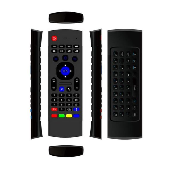 

remote controlers mx3 backlit air mouse smart voice control 2.4g rf wireless keyboard for android tv box x96 mini km9 a95x h96 max