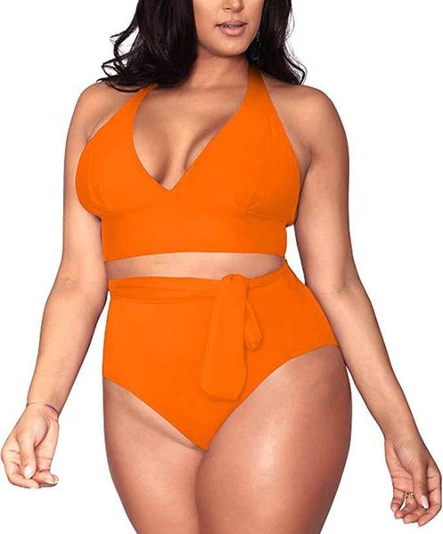 

women's swimwear factory 2021 lash bikini multi-rope with deep v high waist swimsuit for women, White;black