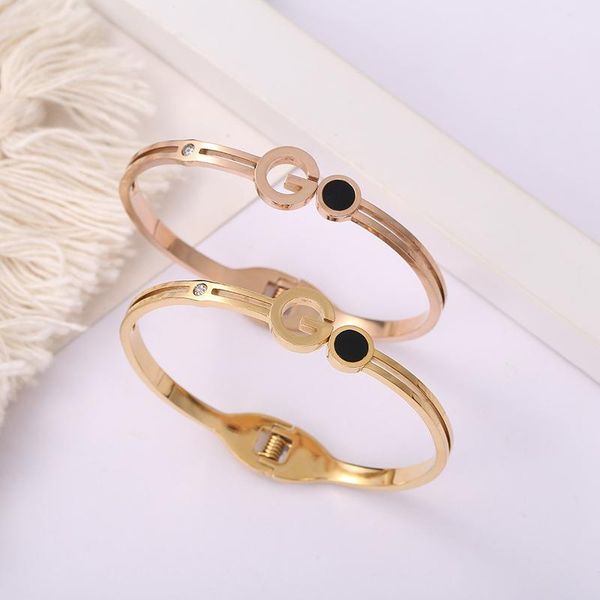 

bangle letter g bracelet boudoir, Black
