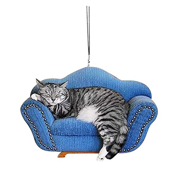 

interior decorations creative flying cat pendant car backpack ornaments cute hanging ornament keychain decor home accessories