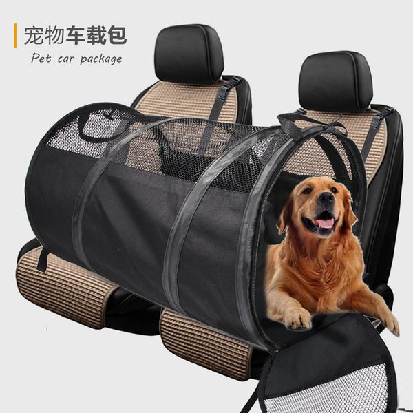 

pet car bag foldable car cushion rear seat tent breathable pet outdoor products