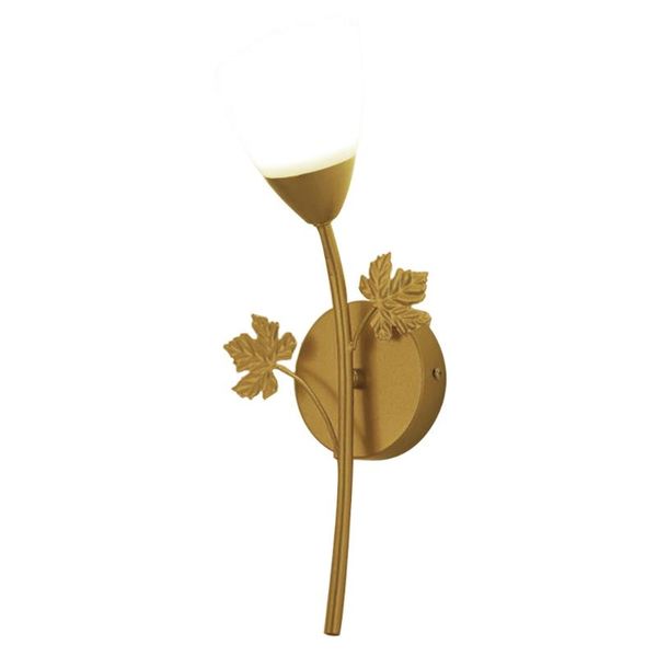 

wall lamp 1pc creative flower bedroom single head light bedside